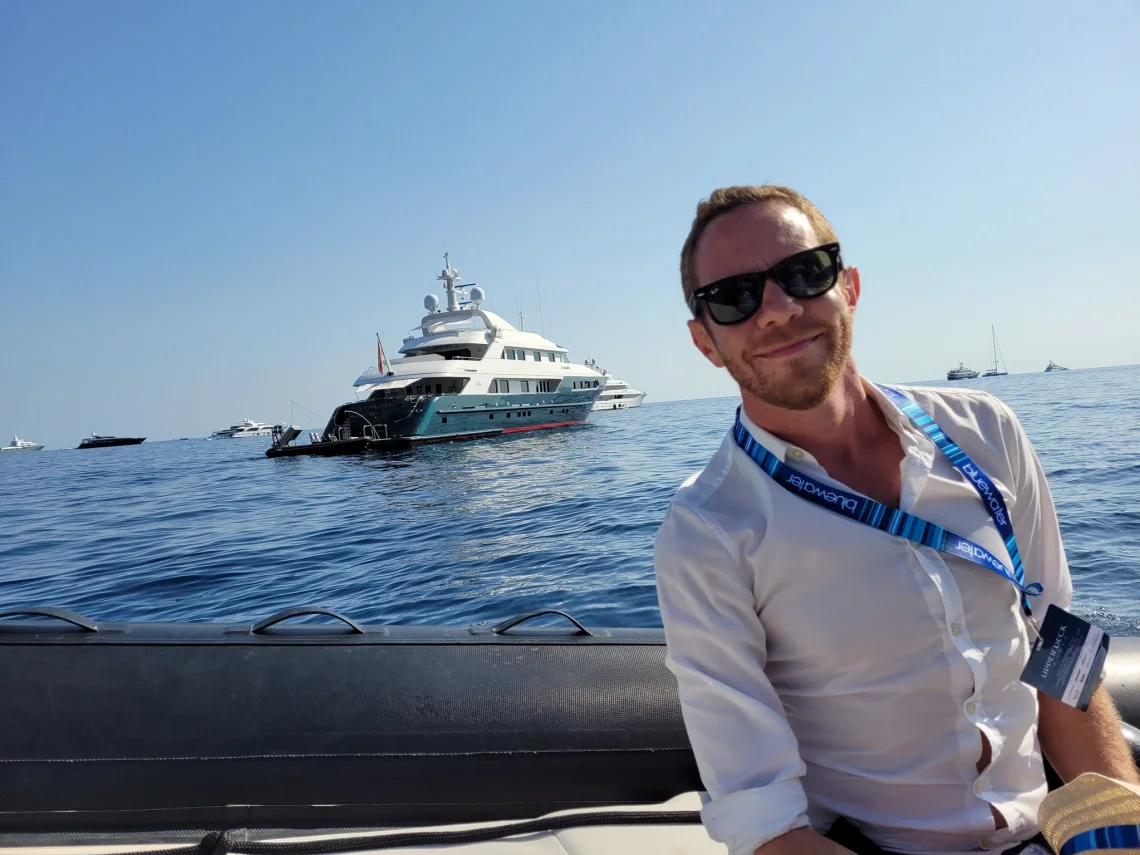 Monferado's first yacht
